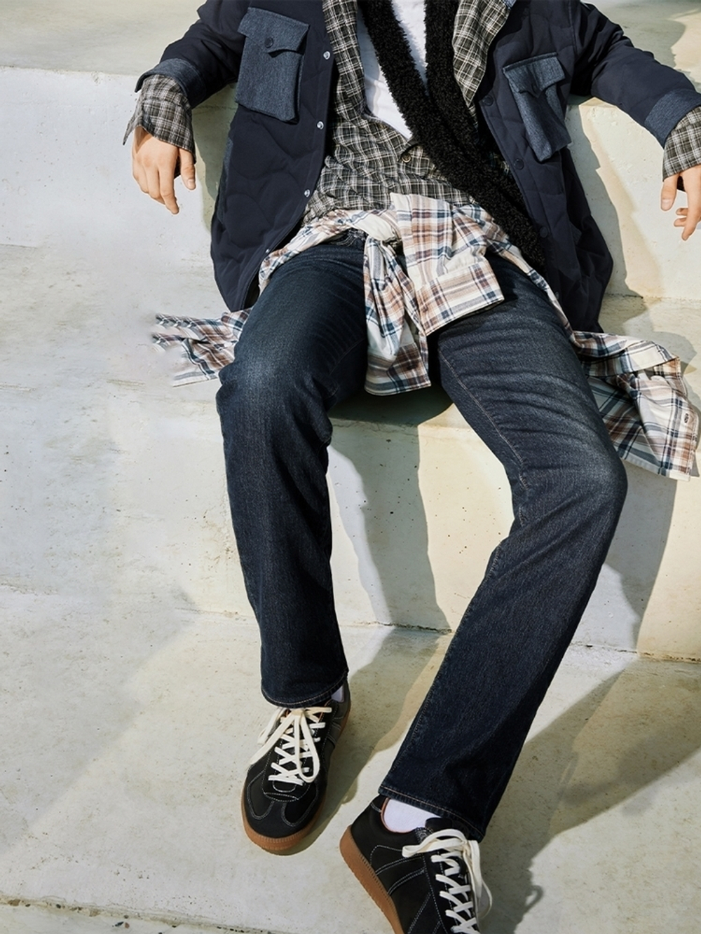 Мужские прямые джинсы Levi's 514 Straight Fit 00514-1924, Утепленные