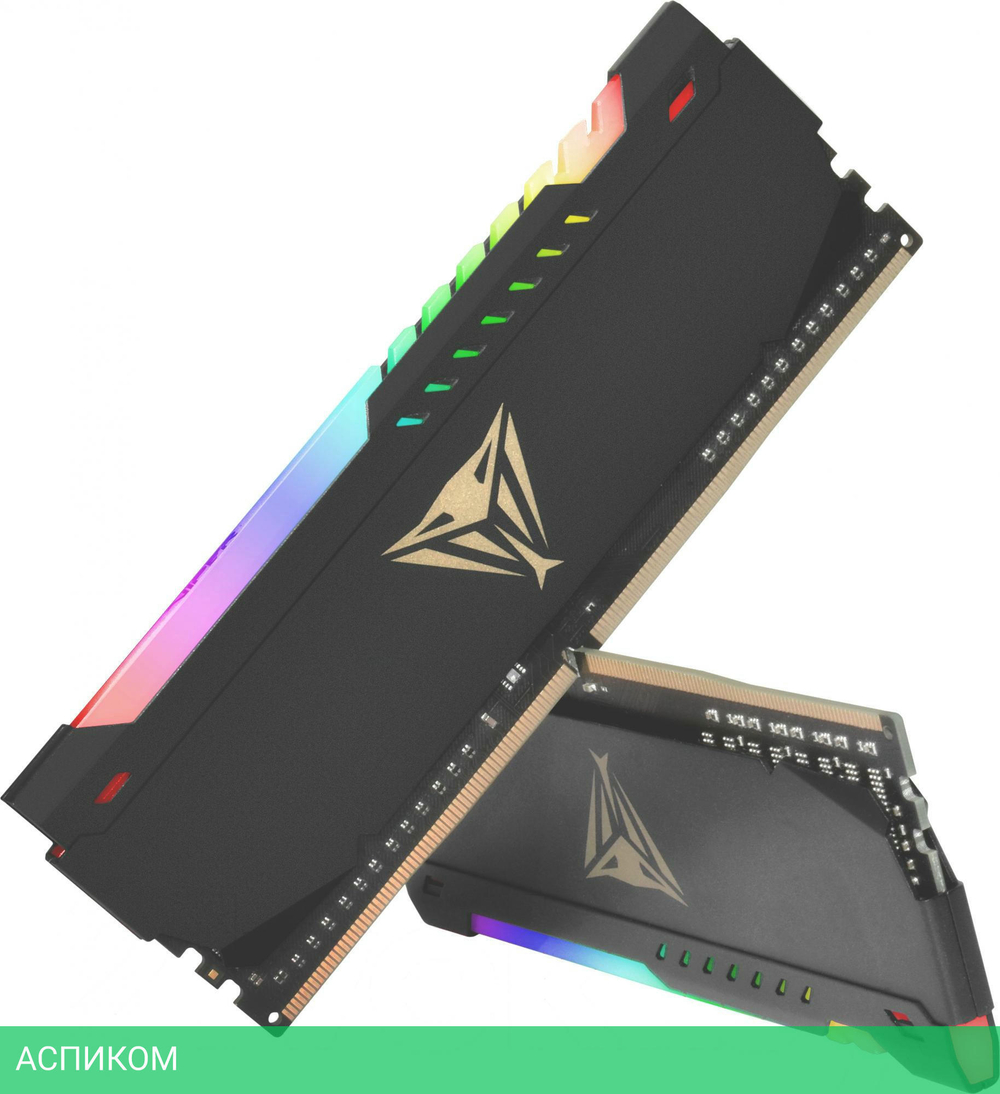 Оперативная память Patriot Viper Steel RGB 2x8GB DDR4 PC4-25600 (PVSR416G320C8K)