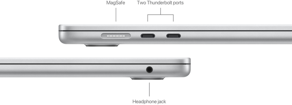 Ноутбук Apple MacBook Air 15 2024 15.3" / 8 Гб / SSD 256 Гб / macOS / MRYP3RU/A
