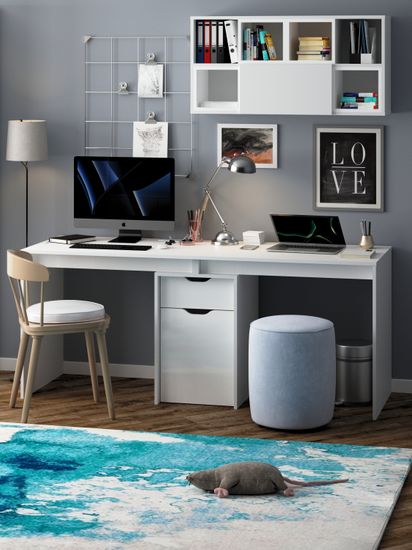 белый / белый глянец