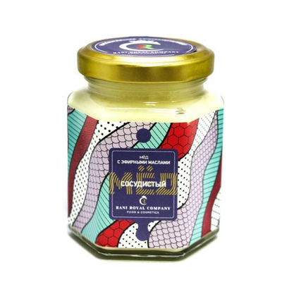 Мёд с эфирными маслами «Сосудистый»