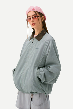 Куртка Nothomme Monterest Outdoor Water-Repellent Vintage Corduroy Lapel Loose Fit Coach Jacket