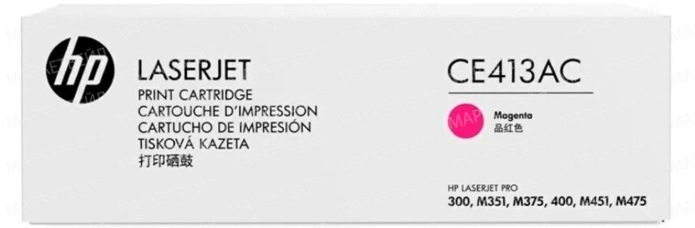 Контрактный картридж HP CE413AC (305A) для M451/M375/M475/M351 пурпурный (2.6k)