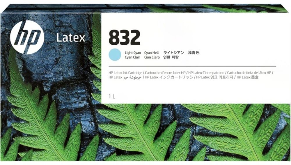 Картриджи HP 832 4UV79A светло-голубой