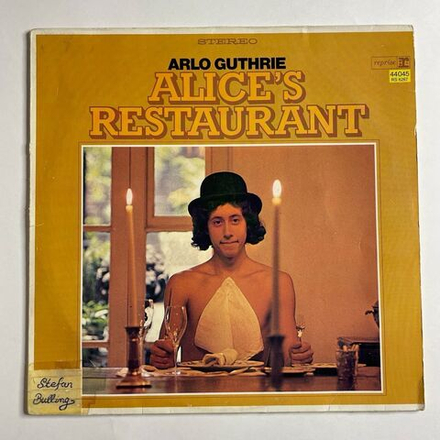 Винтажная виниловая пластинка LP Arlo Guthrie Alice's Restaurant (Germany 1981)