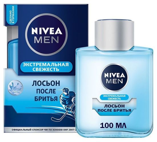 Лосьон после бритья Nivea Men, Экстремальная свежесть, 100 мл