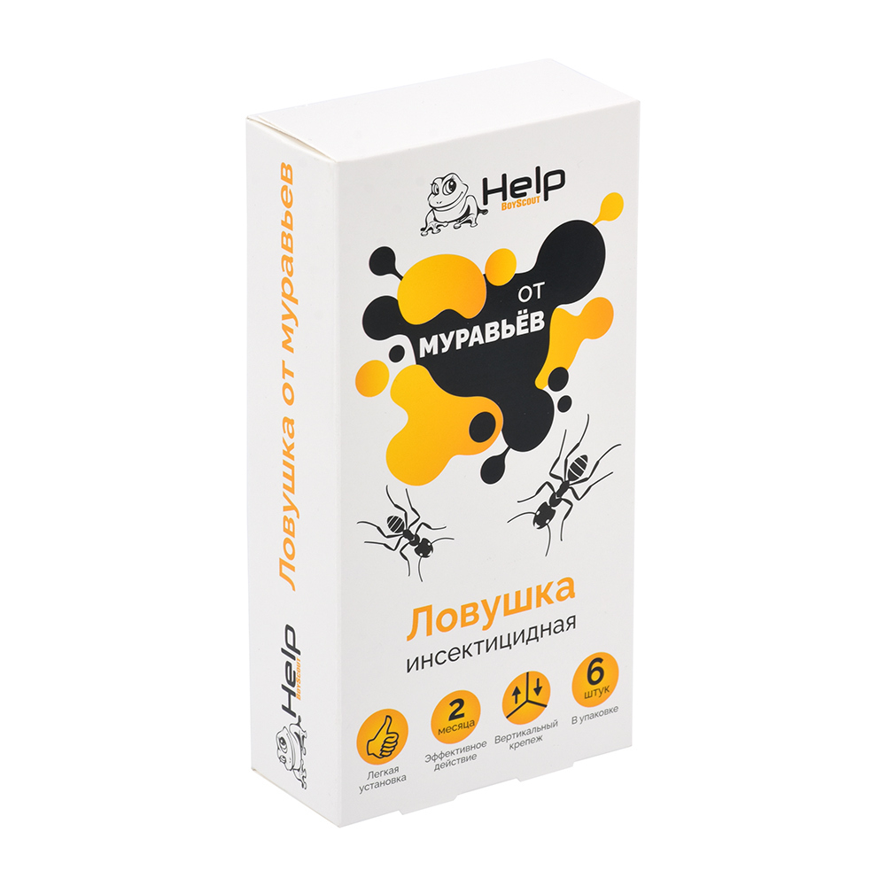 ЛОВУШКА HELP ДЛЯ МУРАВЬЕВ ПЛАСТИКОВЫЕ 6ШТ 80295
