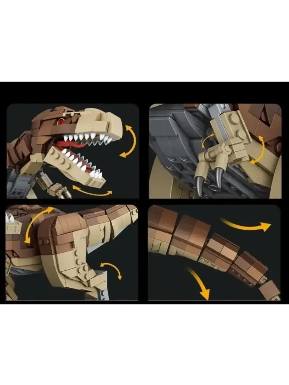 Конструктор Динозавр Тираннозавр рекс 939 деталей FC6251