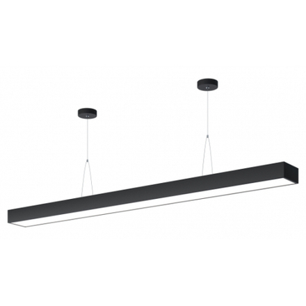 Светильник LED ЭРА Geometria SPO-115-B-40K-036 Block 36Вт 4000K 3200Лм IP40 1200*100*40 черный подвесной драйвер внутри