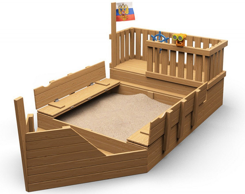 Песочница Лодочка