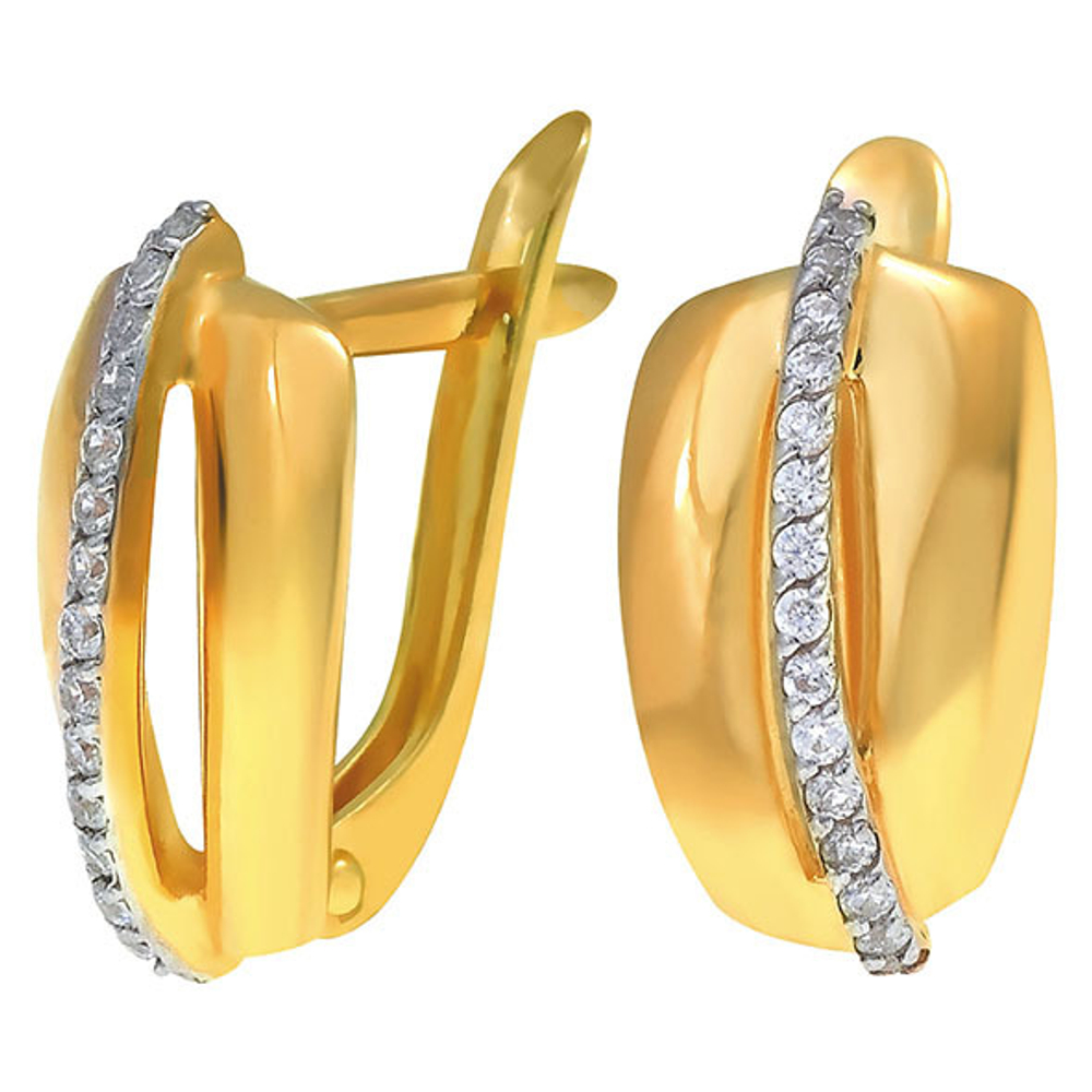 Серьги из золота 585 пробы