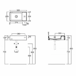 Раковина Simas Agile AG50 nero matt