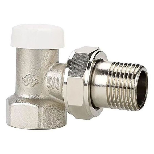Клапан радиаторный VARMEGA 1/2" запорный, угловой VM10201