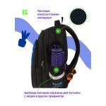 Рюкзак Berlingo Comfort "Speed of light" 38*27*18см, 3 отделения, 3 кармана, эргономичная спинка