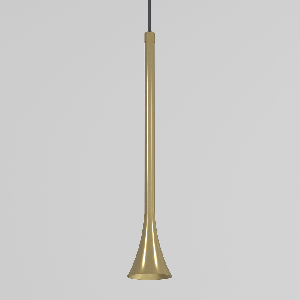 Подвесной светодиодный светильник Elektrostandard Hall 50314 LED 5W 4000K латунь