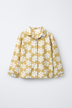 ZARA ПИЖАМА С ПРИНТОМ, ЗЕЛЕНЫЙ