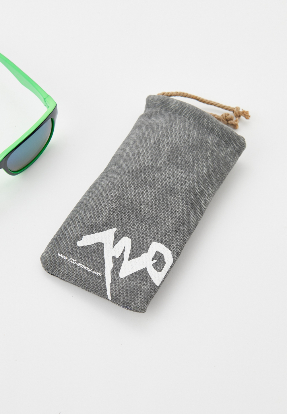 Спортивные очки 720armour Fabio / Glossy Black / Neon Green / Green Ti Lens