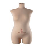 Манекен портновский женский Виктория, комплект Про, размер 54, цвет бежевый