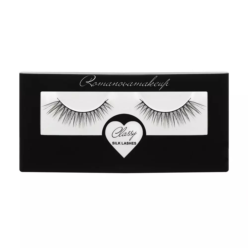 Накладные ресницы ROMANOVAMAKEUP Classy Silk Lashes - OKSANA