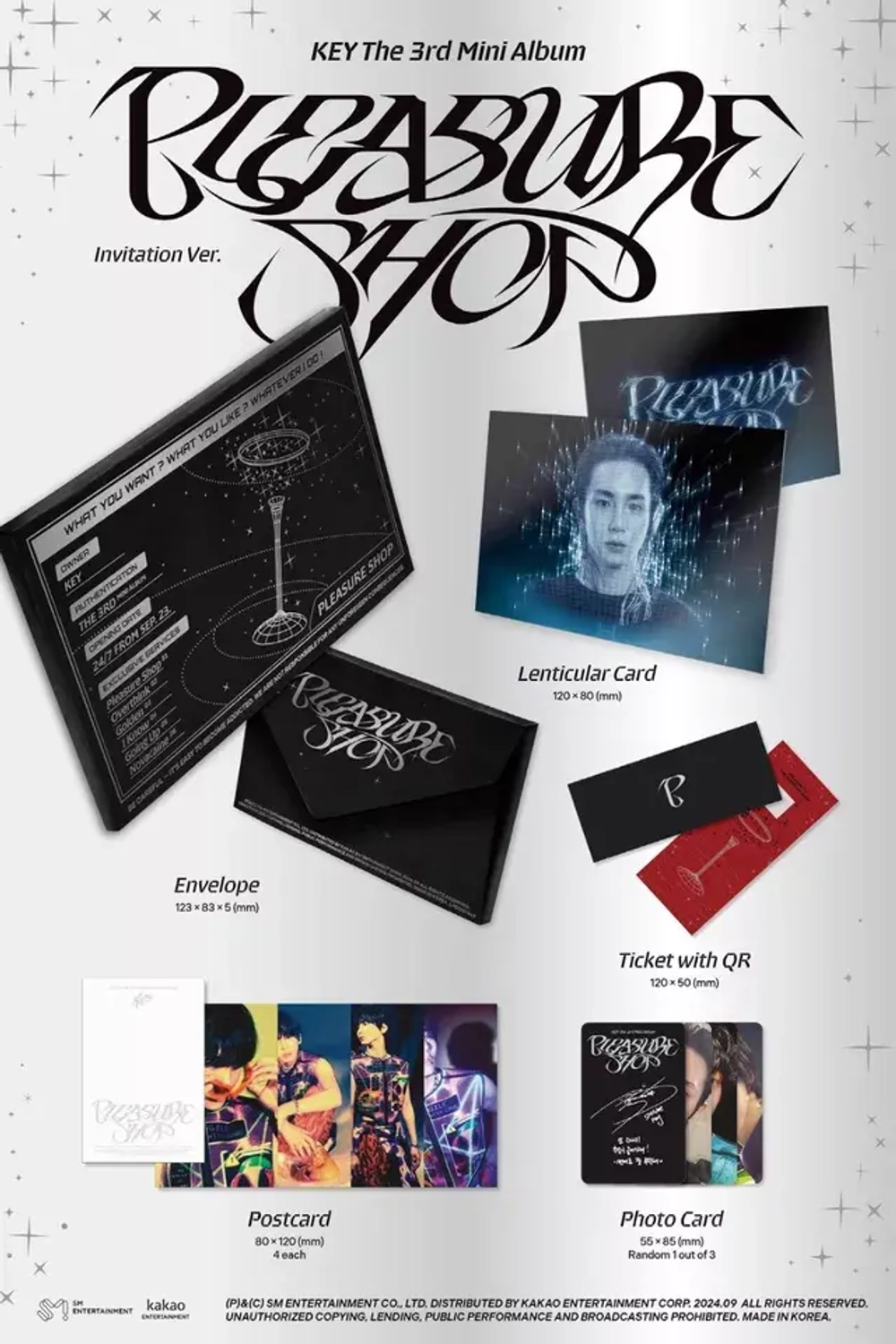 KEY SHINee - Pleasure Shop [Invitation ver.]