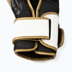Боксёрские перчатки Everlast Powerlock 2 white/gold