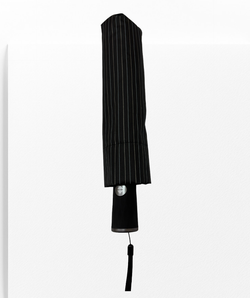 Зонт мужской складной супер-автомат "ЭПОНЖ", расцветка - полоска ("Три слона" - арт. M7121)