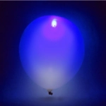 Воздушные шары 5 шт, 10»/25см Светящиеся, белый