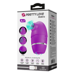 Лиловый стимулятор клитора 4-в-1 Shakira