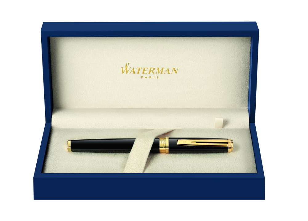 Ручка-роллер Waterman Exception Slim Black GT