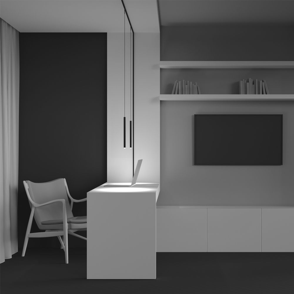 Трековый магнитный светодиодный светильник Maytoni Levity   TR191-1-3W4K-M-B