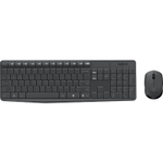 Комплект Logitech MK235 Wireless Desktop (клавиатура+мышь) USB, Black, 920-007948