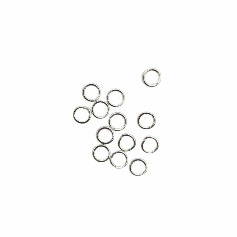 Birləşdirən halqalar 6 mm K008H (Gümüş)