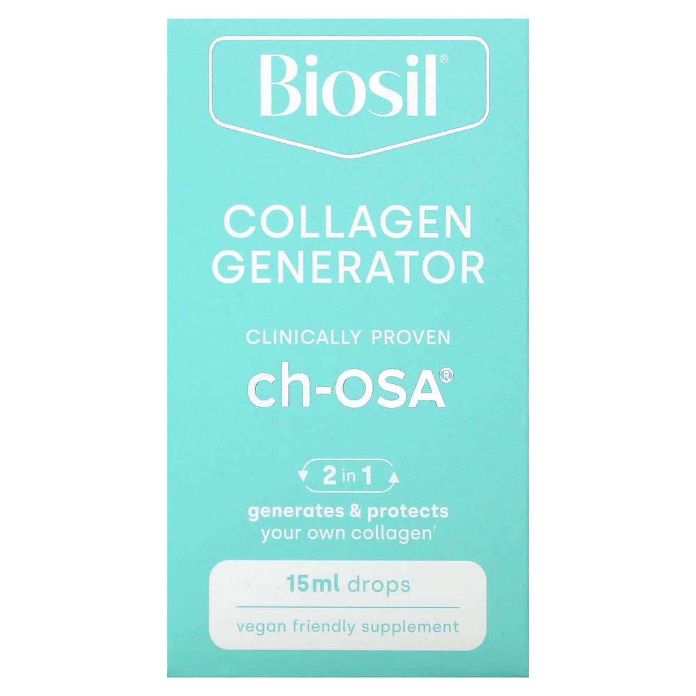 Biosil, ch-OSA Advanced Collagen Generator, 15 мл (0,5 жидкой унции)