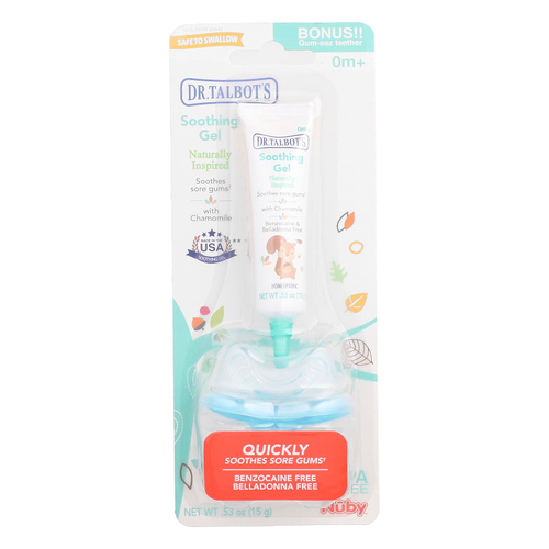 Dr. Talbot's, Успокаивающий гель с ромашкой, от 0 месяцев, 15 г (0,53 унции)