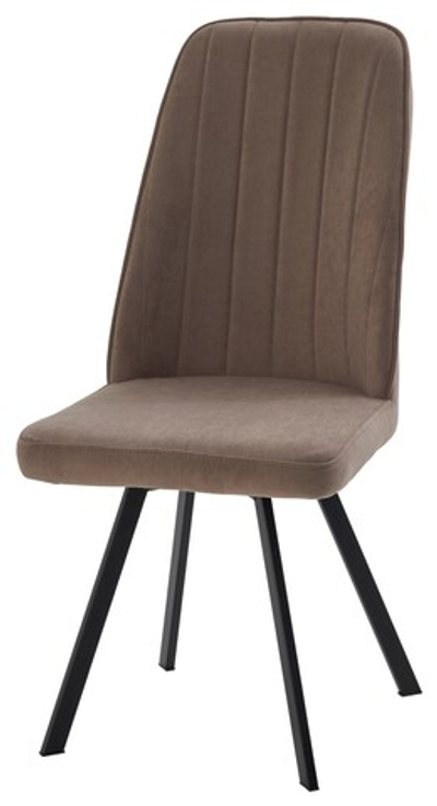 Стул ПРОВАНС 360 град. поворот. B5 Капучино, велюр / черный каркас, М-City