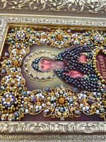 Принт-Ии74 Ткань с нанесенной авторской схемой Святой Виталий