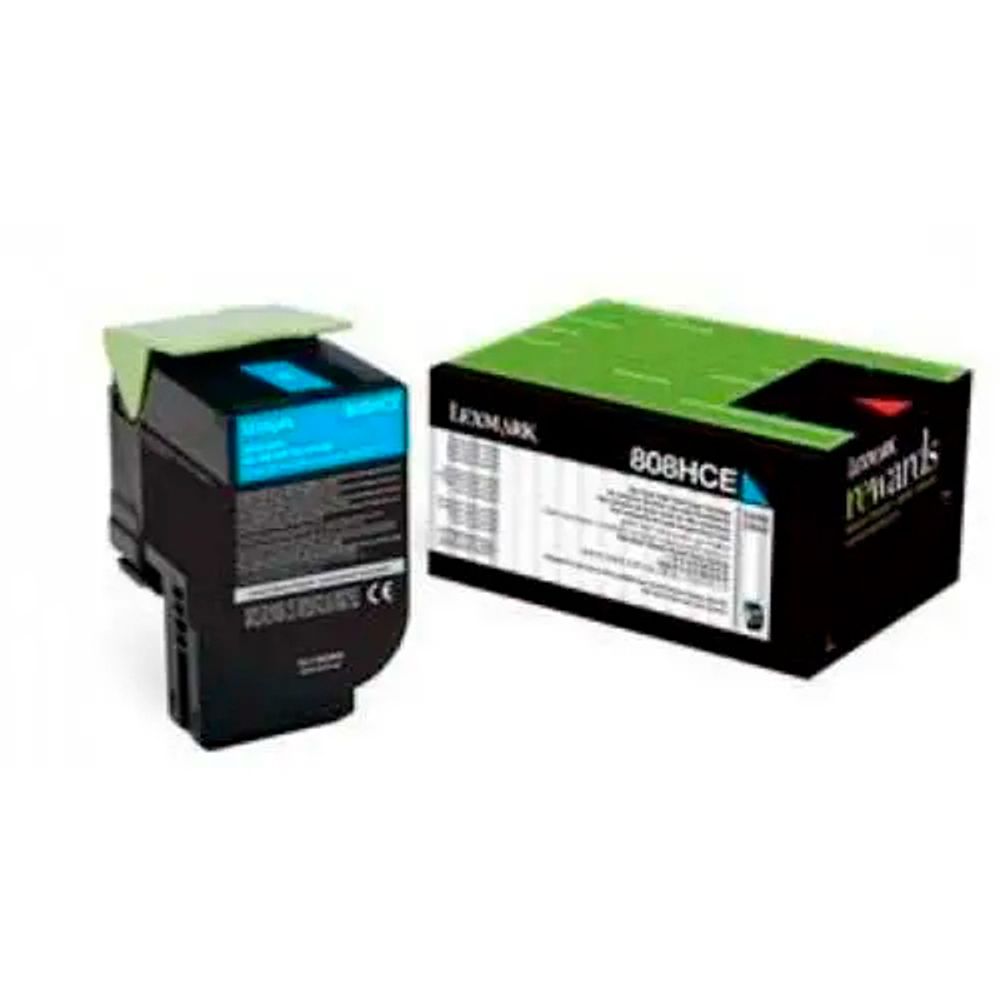 Картридж Lexmark 3K Голубой Return Program для CX410/CX510