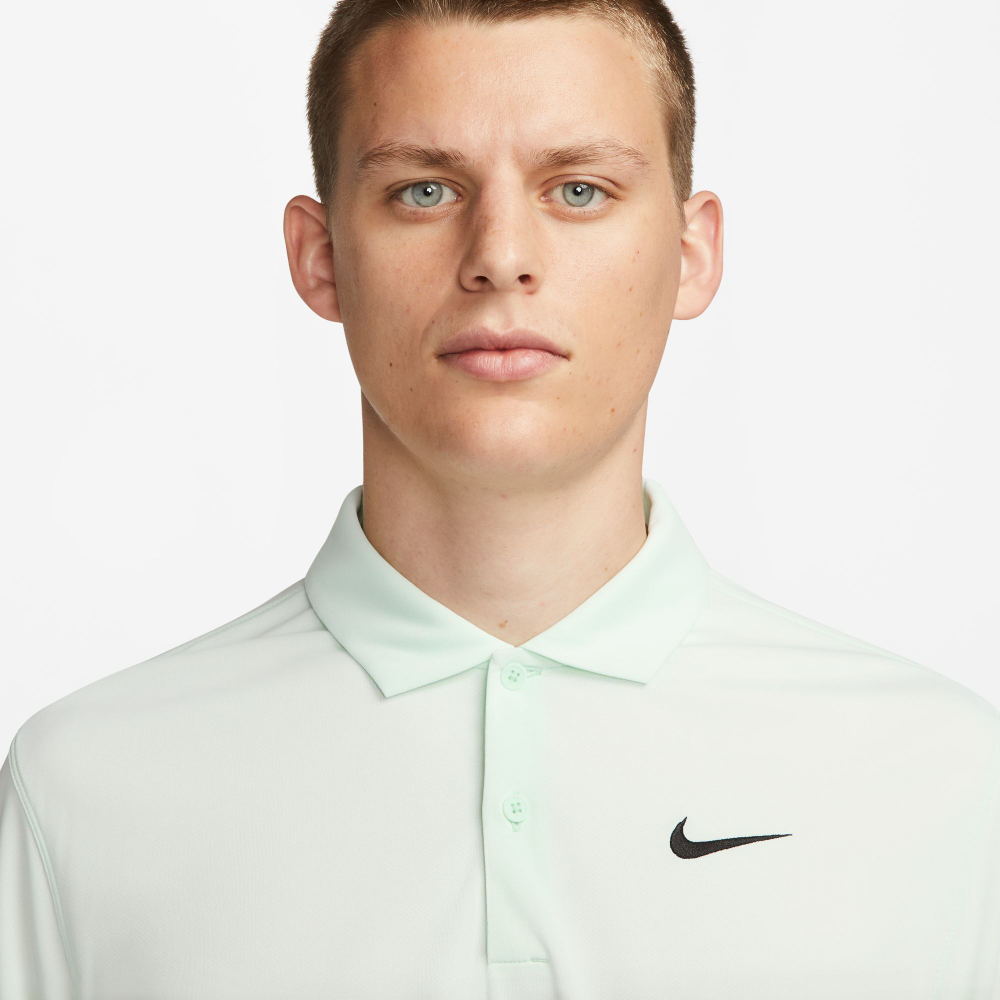 Мужское теннисное поло Nike Dri-Fit Court Solid Polo Men - Mint