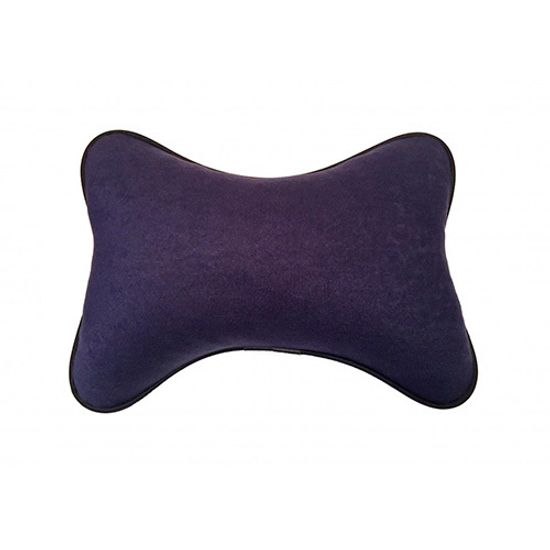 Автомобильная подушка под шею из велюра "Косточка"