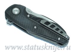 Нож CKF Aich (Малышев, M390, Ti, CF)фотография - 10