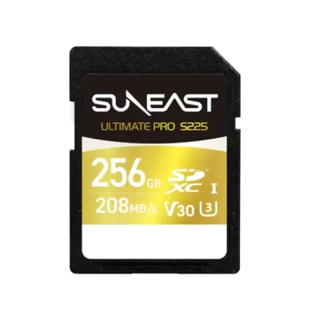 Карта памяти Suneast ULTIMATE PRO SDXC 256GB UHS-I U3 V30, R 208 МБ/с