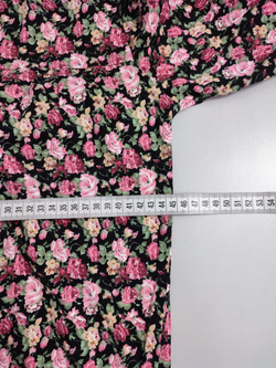 Блузка с цветочным принтом 44 размер