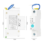 WiFi Реле c тепловой защитой MAX 63A НОМ. 40А ewelink (с мониторингом электропотребления)