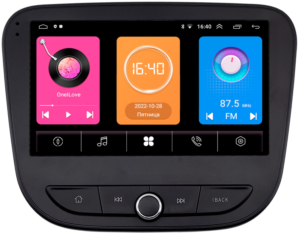 Магнитола для Chevrolet Malibu 9 2015-2023 - OEM GT9-2470 на Android 10, 2ГБ-16ГБ