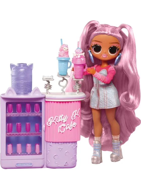Кукла Лол Омг Omg Kitty K Café Sweet Nails большая