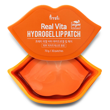 Гидрогелевые патчи для губ с комплексом витаминов Prreti Real Vita Hydrogel Lip Patch, 30шт