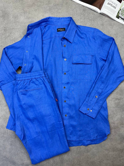 Льняной костюм Kiton