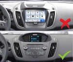 Магнитола для Ford Kuga 2 2012-2019 (без SYNC 3) - Kuberg QLed, Android 13, TS20, CarPlay, SIM-слот