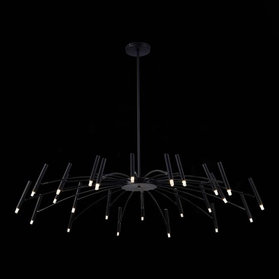 SL1214.402.24 Светильник потолочный ST-Luce Черный/Черный G9 LED 24*5W 4000K SPIDEY