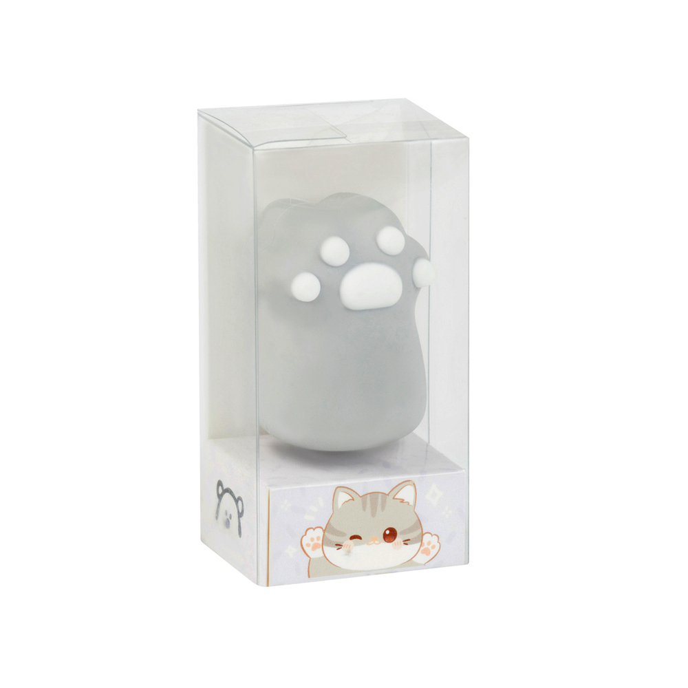 Точилка MESHU, "Paw", 1 отверстие, ассорти